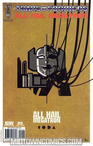 Transformers All Hail Megatron #14 Incentive Trevor Hutchison Variant Cover