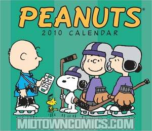 Peanuts 2010 8x7 Inch Desk Calendar