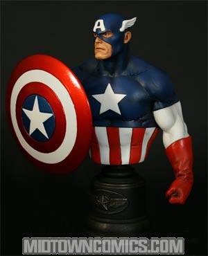 Captain America Mini Bust By Bowen