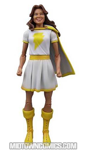 DC Universe Classics Wave 12 Mary Marvel Variant White Costume Action Figure With Darkseid Piece