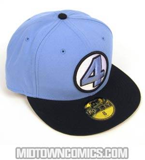 Fantastic Four Symbol Cap - Blue/Black Size 7 (55.8 cm / 22 in)