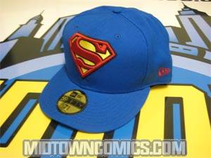 Superman Symbol Cap - Blue/Blue Size 8 (63.4 cm / 25 in)