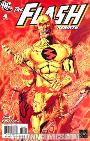 Flash Rebirth #4 Incentive Ethan Van Sciver Variant Cover