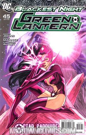 Green Lantern Vol 4 #45 Cover B Incentive Francis Manapul Variant Cover (Blackest Night Tie-In)