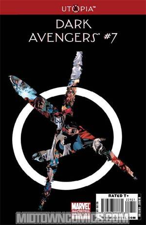 Dark Avengers #7 Cover C 2nd Ptg Luke Ross Variant Cover (Utopia Part 3)