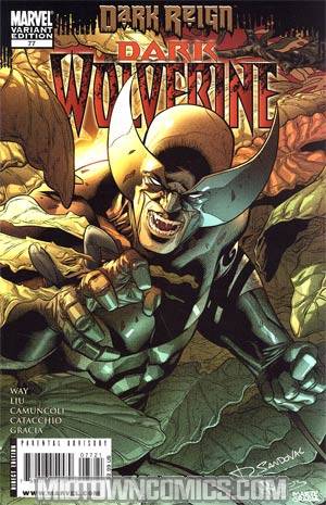 Dark Wolverine #77 Cover B Incentive Young Guns Rafa Sandoval Variant Cover (Dark Reign Tie-In)