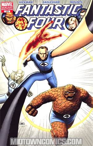 Fantastic Four Vol 3 #570 Cover B Incentive John Cassaday Variant Cover