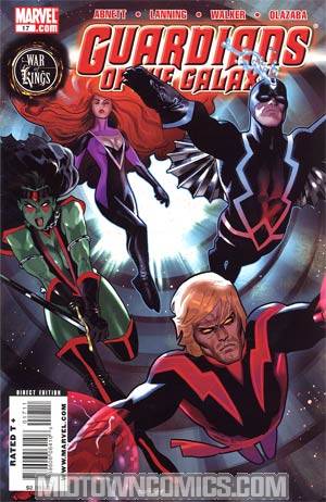 Guardians Of The Galaxy Vol 2 #17 Cover A Regular Daniel Acuna Cover (War Of Kings Tie-In)