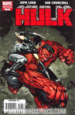 Hulk Vol 2 #14 Incentive Ian Churchill Variant Cover