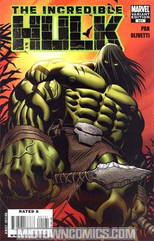 Incredible Hulk Vol 3 #601 Incentive Ed McGuinness Variant Cover