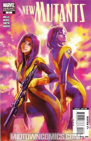 New Mutants Vol 3 #4 Incentive Benjamin Variant Cover