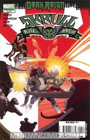 Skrull Kill Krew Vol 2 #4 Cover A Regular Mario Alberti Cover (Dark Reign Tie-In)