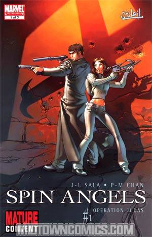 Spin Angels #1 Regular Pierre-Mony Chan Cover