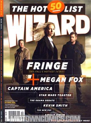 Wizard Comics Magazine #216 Fall TV Preview Fringe Cvr