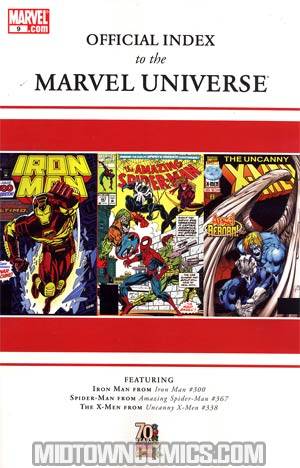 Official Index To The Marvel Universe #9