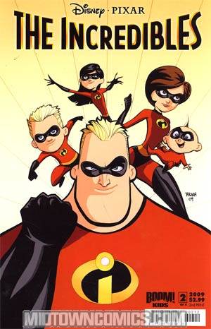 Disney Pixars Incredibles Family Matters #2 Cover D 2nd Ptg