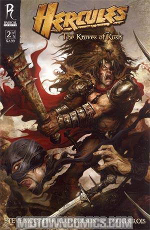 Hercules Knives Of Kush #2 Cover B Clint Langley