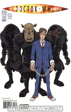 Doctor Who Vol 3 #3 Cover A Regular Paul Grist Cover