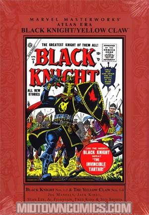Marvel Masterworks Atlas Era Black Knight Yellow Claw Vol 1 HC Regular Dust Jacket