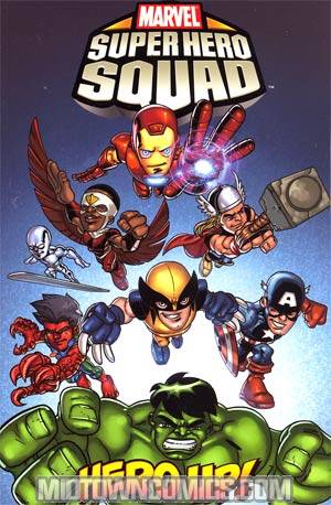 Marvel Super Hero Squad Hero Up TP Digest Heroes Cover