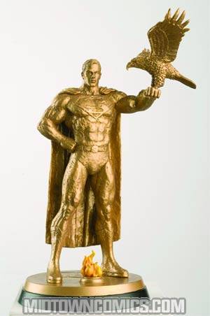 DC Superhero Figurine Collection Magazine Gold Superman Mega-Special