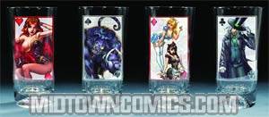 Wonderland Pint Glass Set