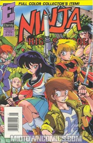Ninja High School In Color #1