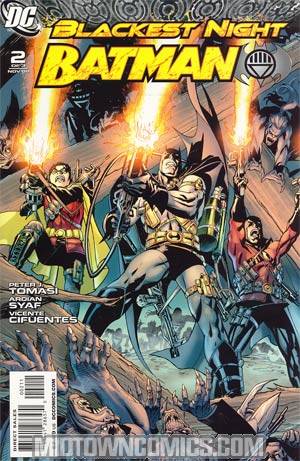 Blackest Night Batman #2 Cover A 1st Ptg Regular Andy Kubert Cover