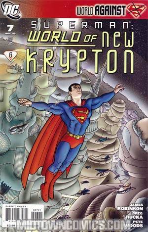 Superman World Of New Krypton #7 Incentive Bryan Talbot Variant Cover