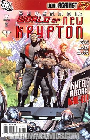 Superman World Of New Krypton #7 Regular Gary Frank Cover