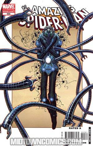Amazing Spider-Man Vol 2 #600 Cover G 2nd Ptg John Romita Jr Variant Cover
