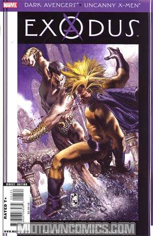 Dark Avengers Uncanny X-Men Exodus #1 Cover B Incentive Simone Bianchi Variant Cover (Utopia Part 6)