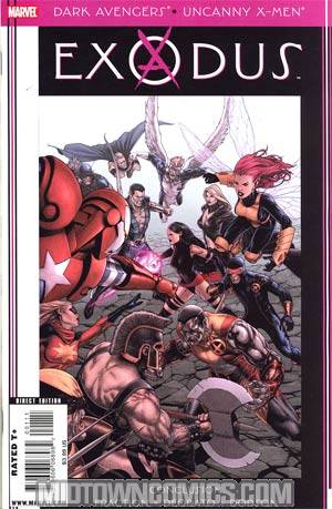 Dark Avengers Uncanny X-Men Exodus #1 Cover A 1st Ptg Regular Steve McNiven Cover (Utopia Part 6)