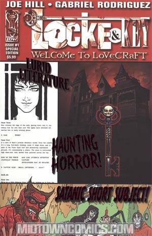 Locke & Key Welcome To Lovecraft Special Edition #1 Incentive Gabriel Rodriguez Variant Cover