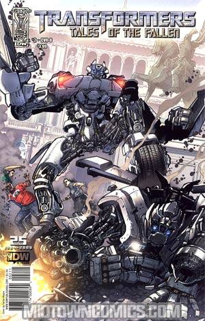 Transformers Tales Of The Fallen #2 Cover B