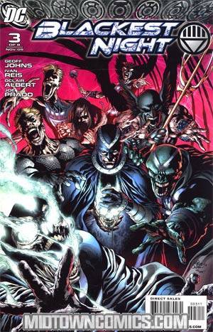 Blackest Night #3 Cover A 1st Ptg Regular Ivan Reis Cover