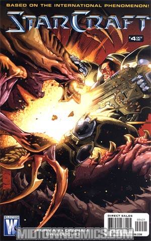 Starcraft #4 Incentive Shawn Moll Variant Cover