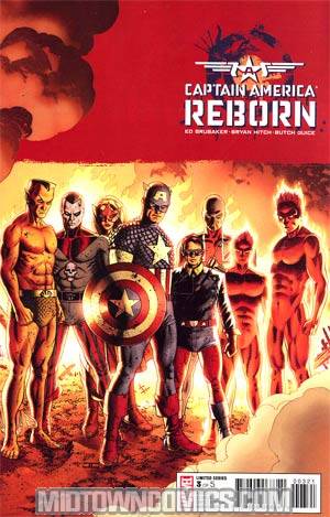 Captain America Reborn #3 Cover C Incentive John Cassaday Variant Cover