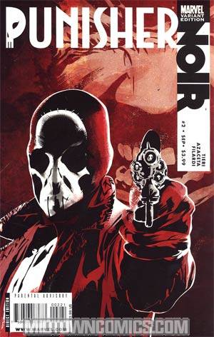 Punisher Noir #2 Cover B Variant Dennis Calero Cover