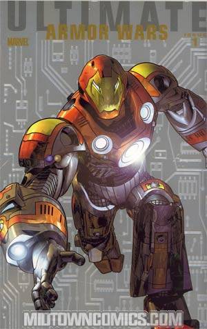 Ultimate Comics Armor Wars #1 Incentive Foilgram Variant Cover