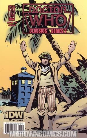 Doctor Who Classics Series 2 #10 Cover B Incentive Steve Parkhouse Retro Art Variant Cover