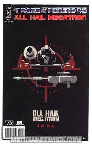 Transformers All Hail Megatron #15 Incentive Trevor Hutchison Variant Cover