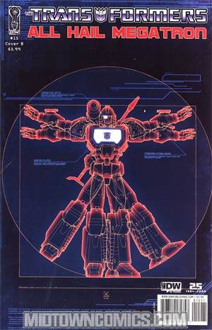 Transformers All Hail Megatron #15 Regular Cover B