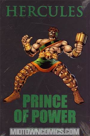 Hercules Prince Of Power HC Premiere Edition Book Market Cover