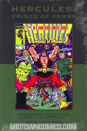 Hercules Prince Of Power HC Premiere Edition Direct Market Cover