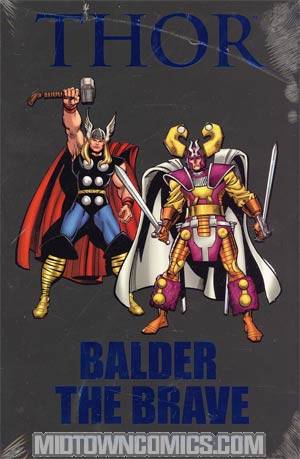 Thor Balder The Brave HC Premiere Edition Book Market Cover