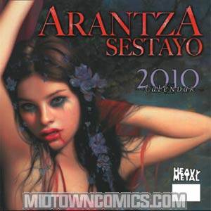Art Of Arantza 2010 12x12 Inch Wall Calendar