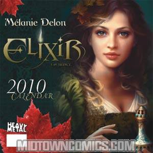 Art Of Melanie Delon 2010 12x12 Inch Wall Calendar