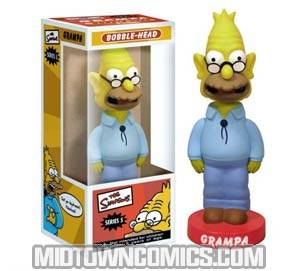 Simpsons Grampa Wacky Wobbler