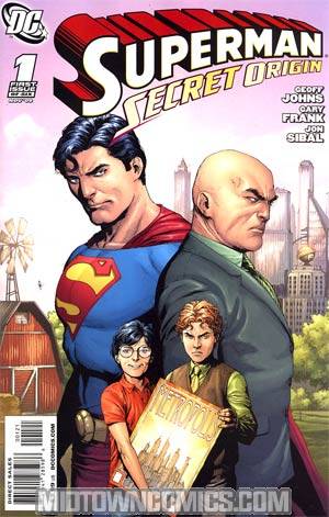 Superman Secret Origin #1 Incentive Gary Frank Variant Cover